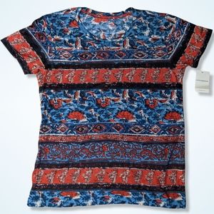 NWT Lucky Brand Floral Top